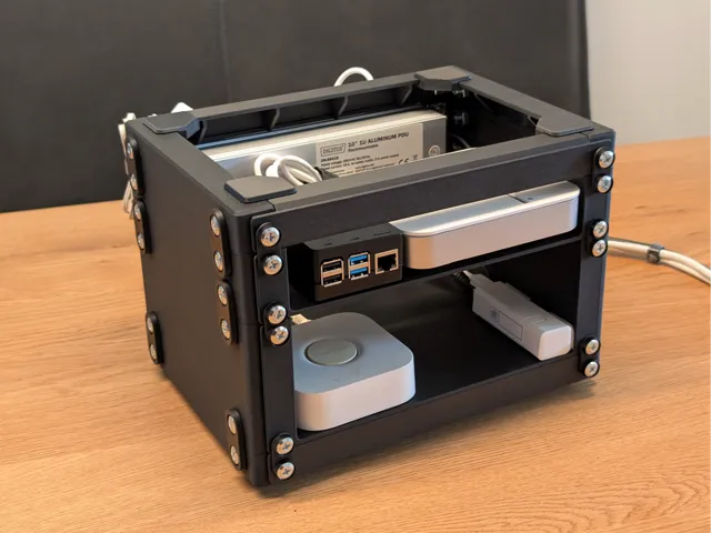 Modular 10" Server Rack