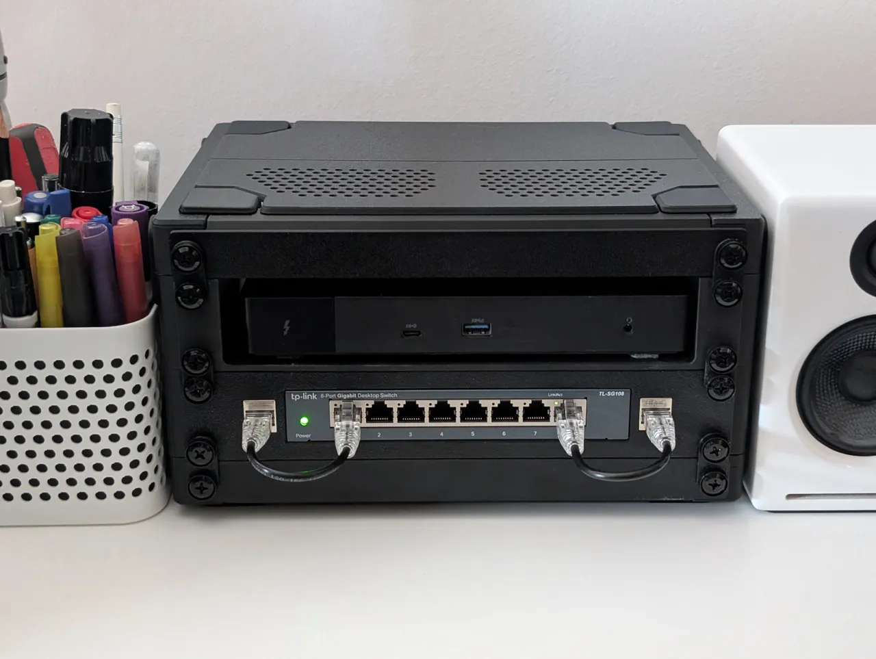 Modular 10" Server Rack view 4
