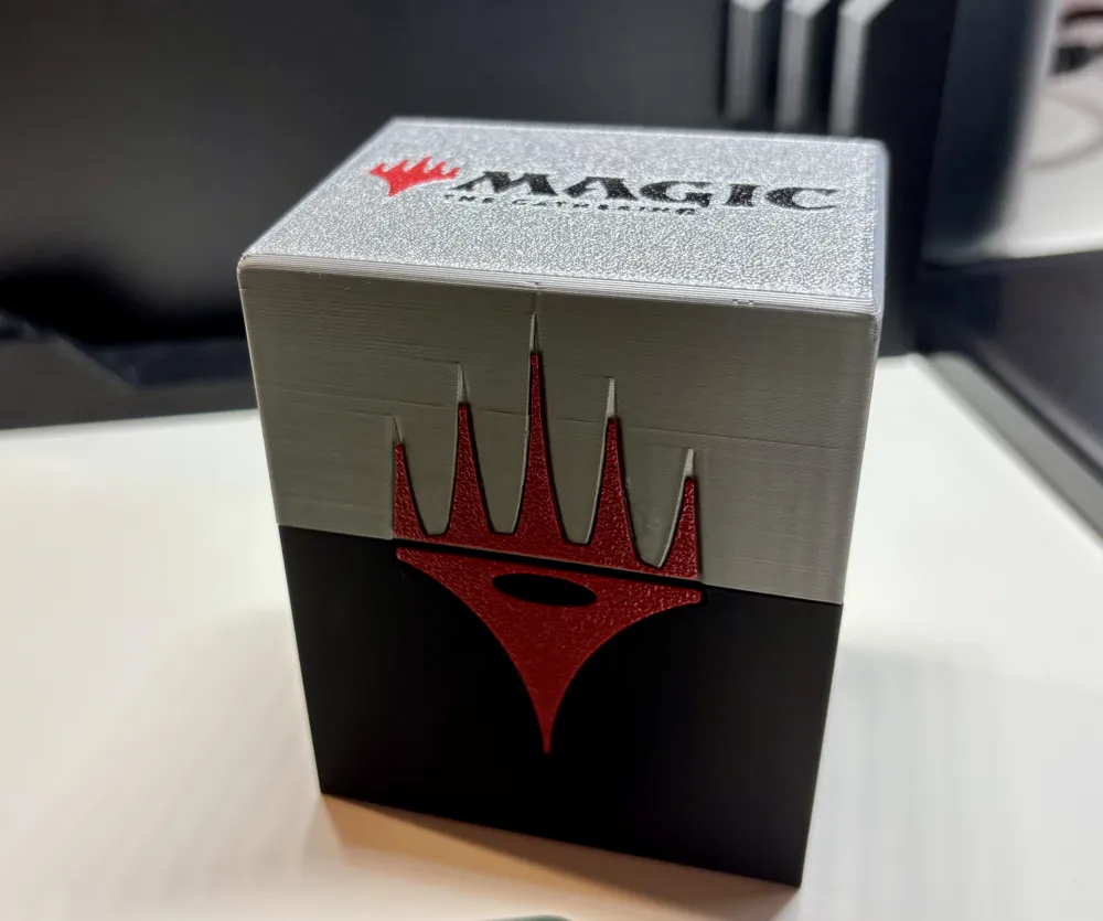 Magic: The Gathering Deck Box [v2] - Free 3D Print Model - MakerWorld