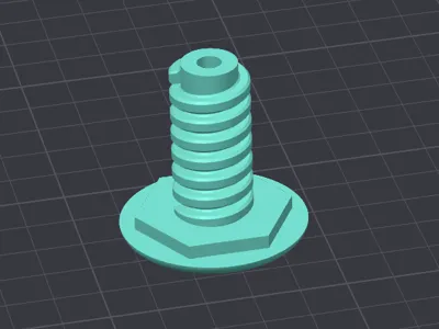 Washing machine and dryer foot screw