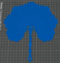 0.2mm 层高, 2 层墙, 0% 填充 小17CM*15CM