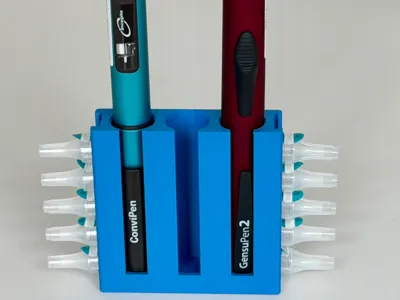 Peptide Pen & Needle Holder — 3-Pen