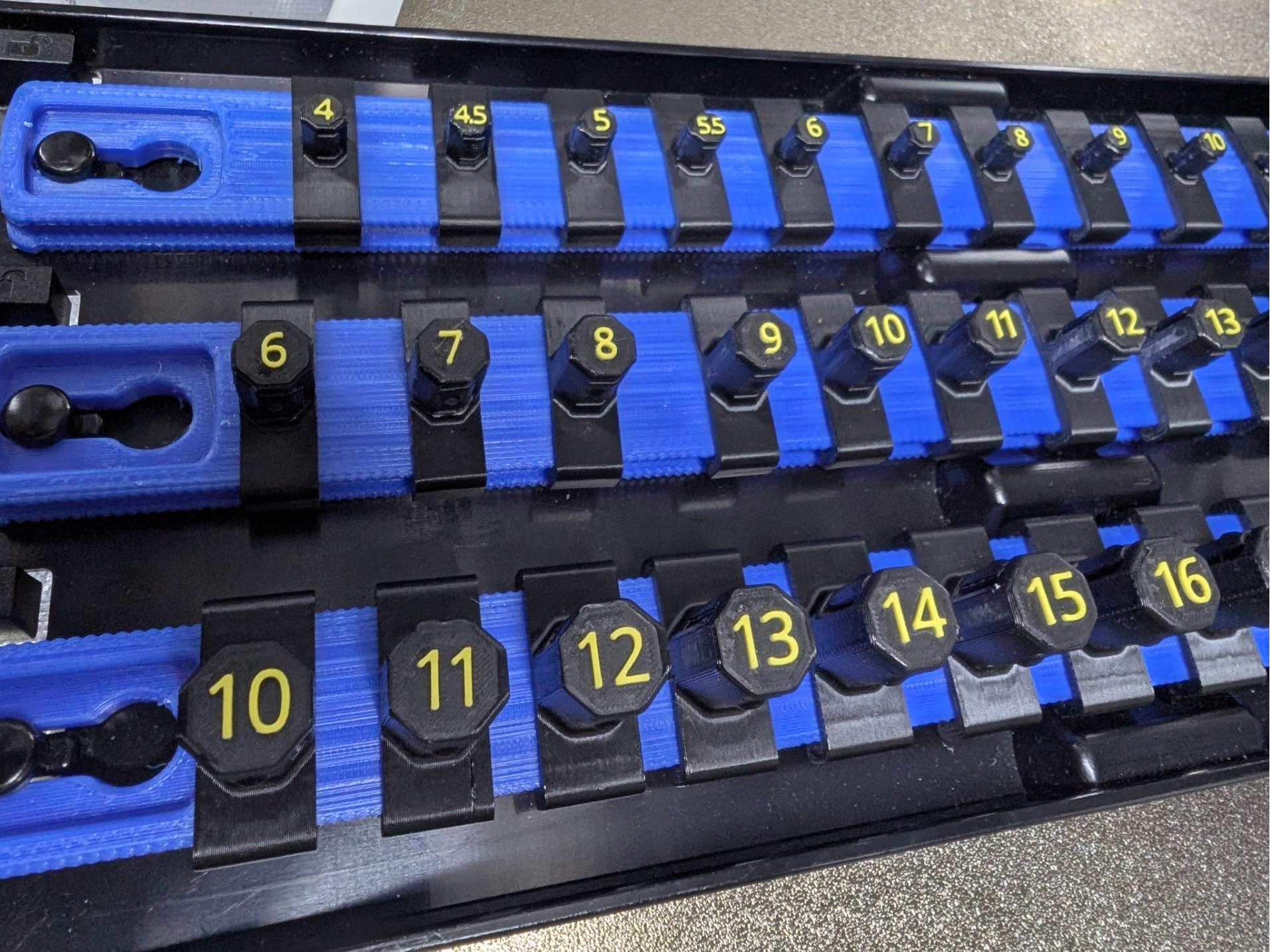 The Ultimate Socket Organizer Labels Metric & SAE