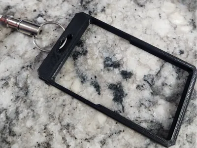 4 Card Id badge holder