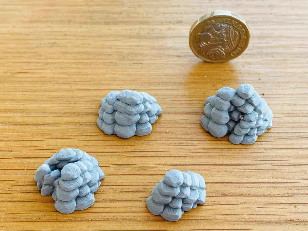 Diorama Multi Scale Rocks / Boulders by Trenko MakerWorld: Download ...