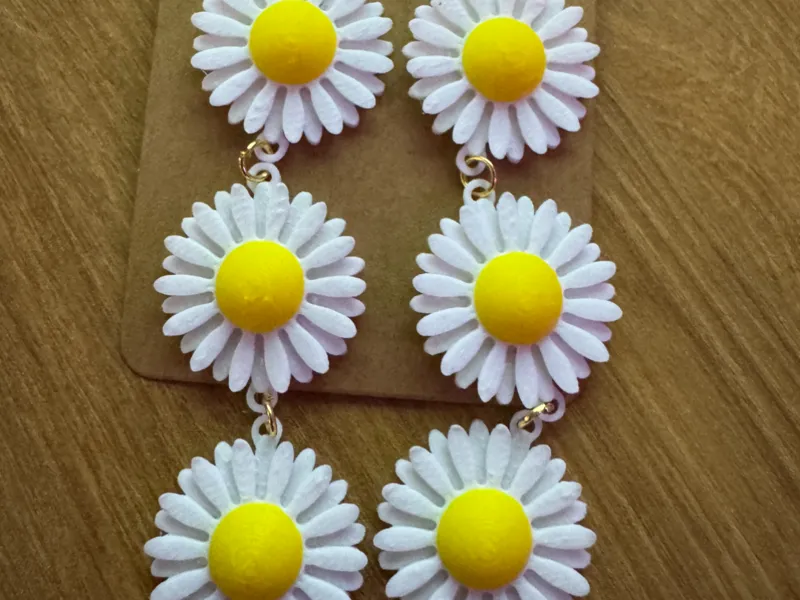 Daisy Chain x3 Earrings