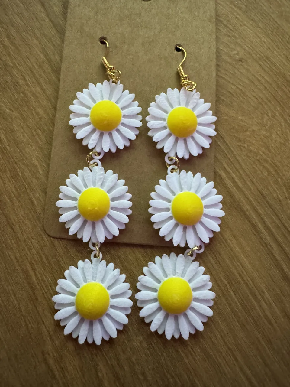 Daisy Chain x3 Earrings view 2