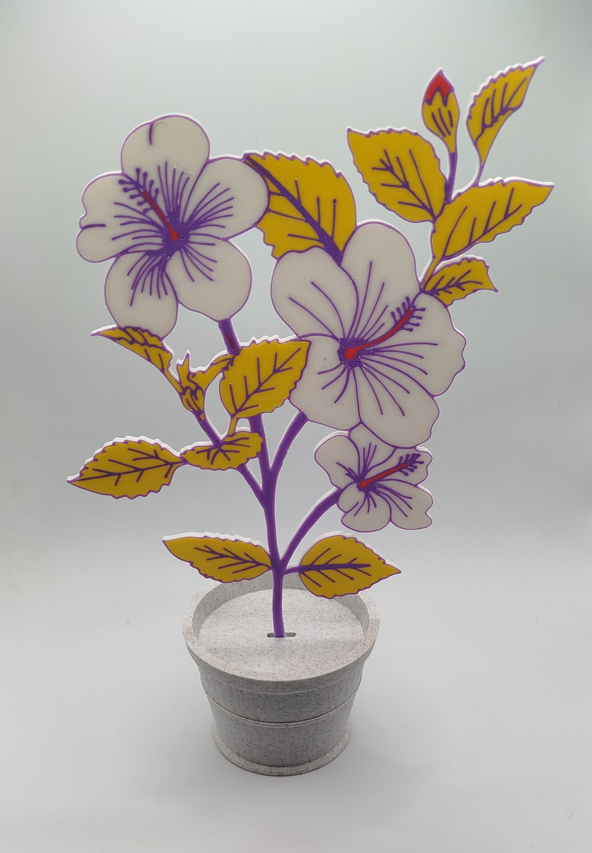 Miniatura 7 do modelo 3D Blumen im Topf 2.0