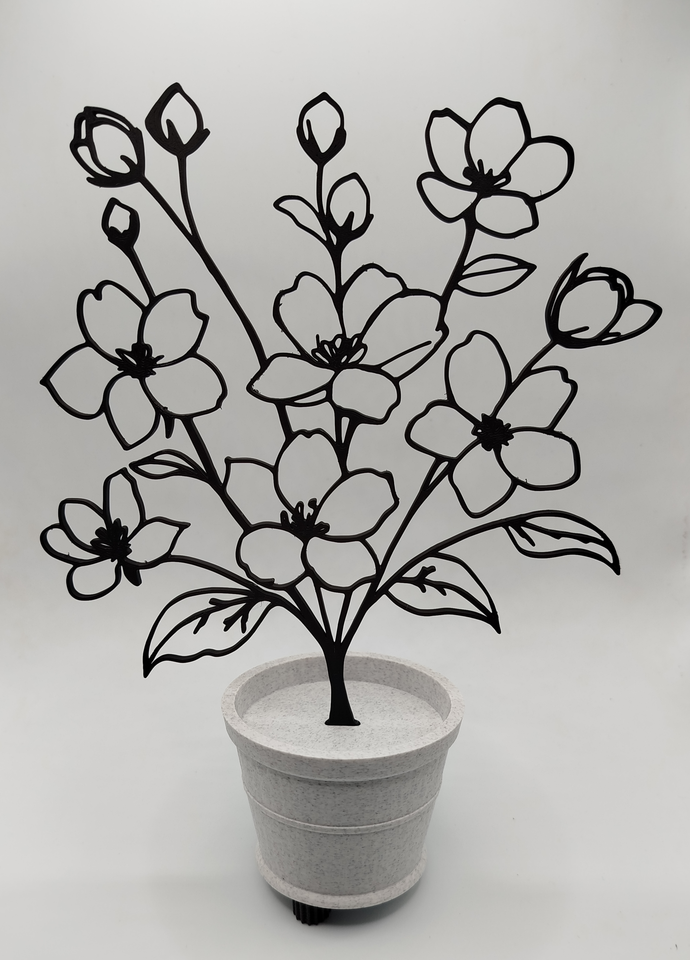 Miniatura 18 do modelo 3D Blumen im Topf 2.0