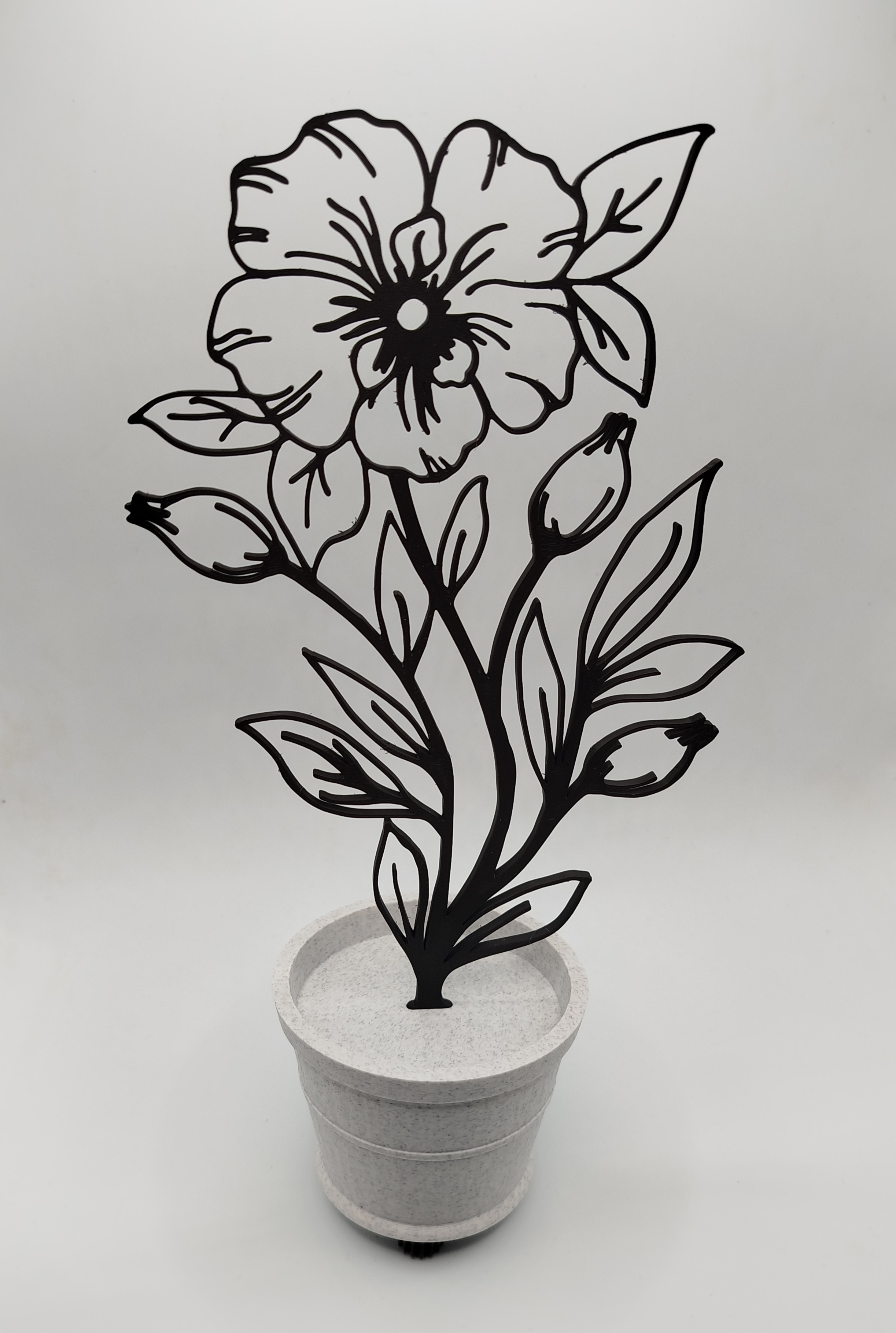 Miniatura 27 do modelo 3D Blumen im Topf 2.0
