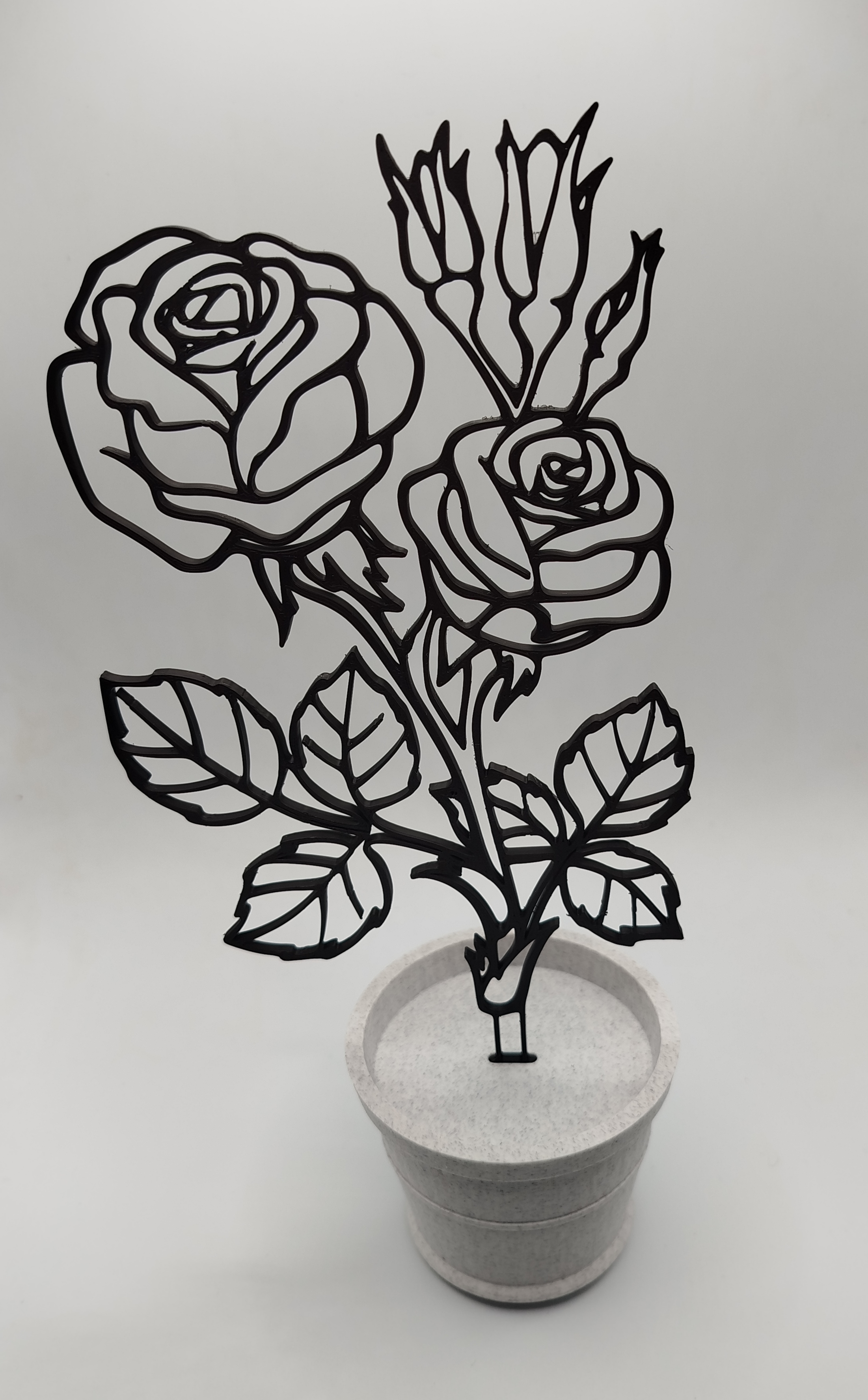 Miniatura 21 do modelo 3D Blumen im Topf 2.0