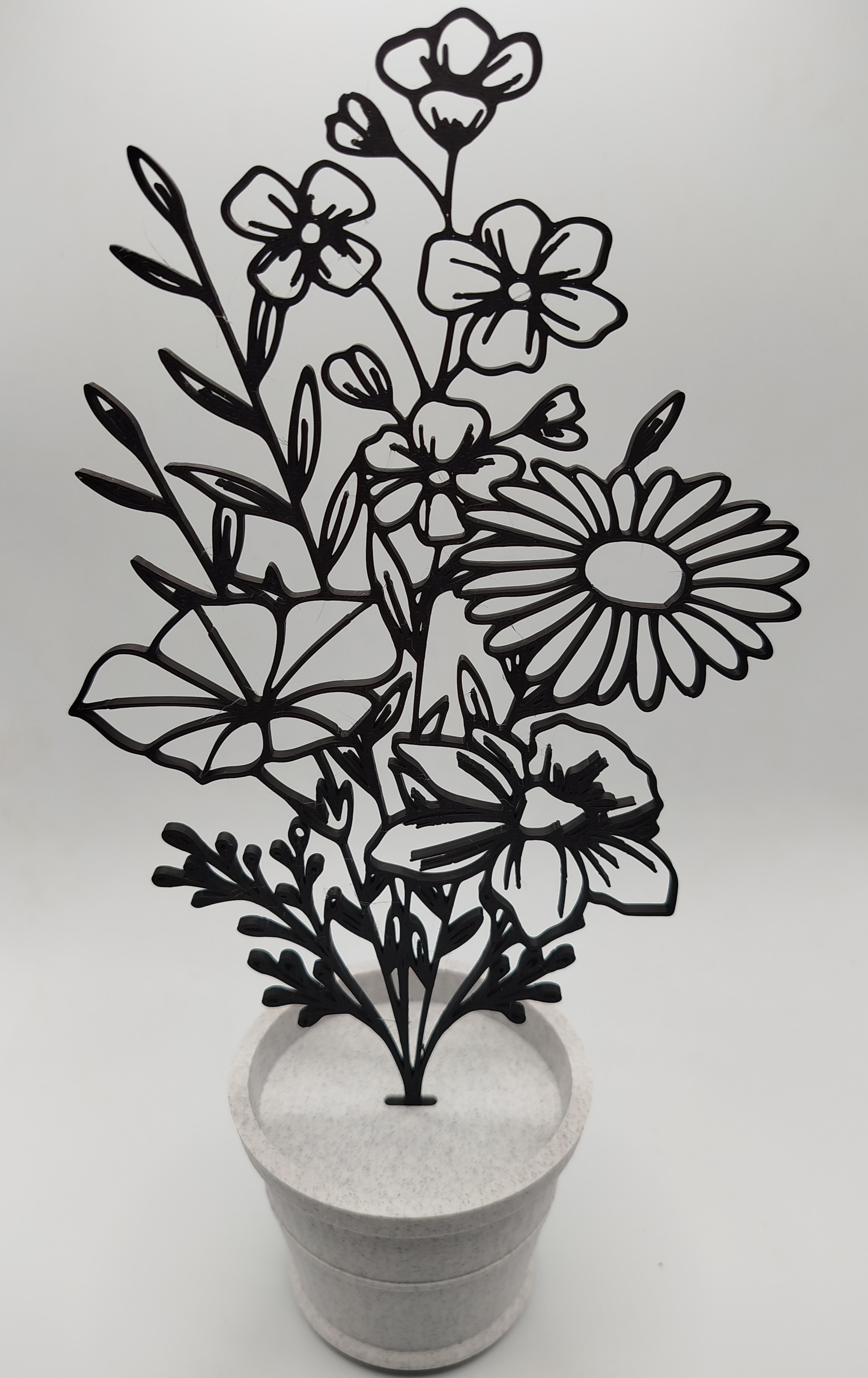 Miniatura 20 do modelo 3D Blumen im Topf 2.0