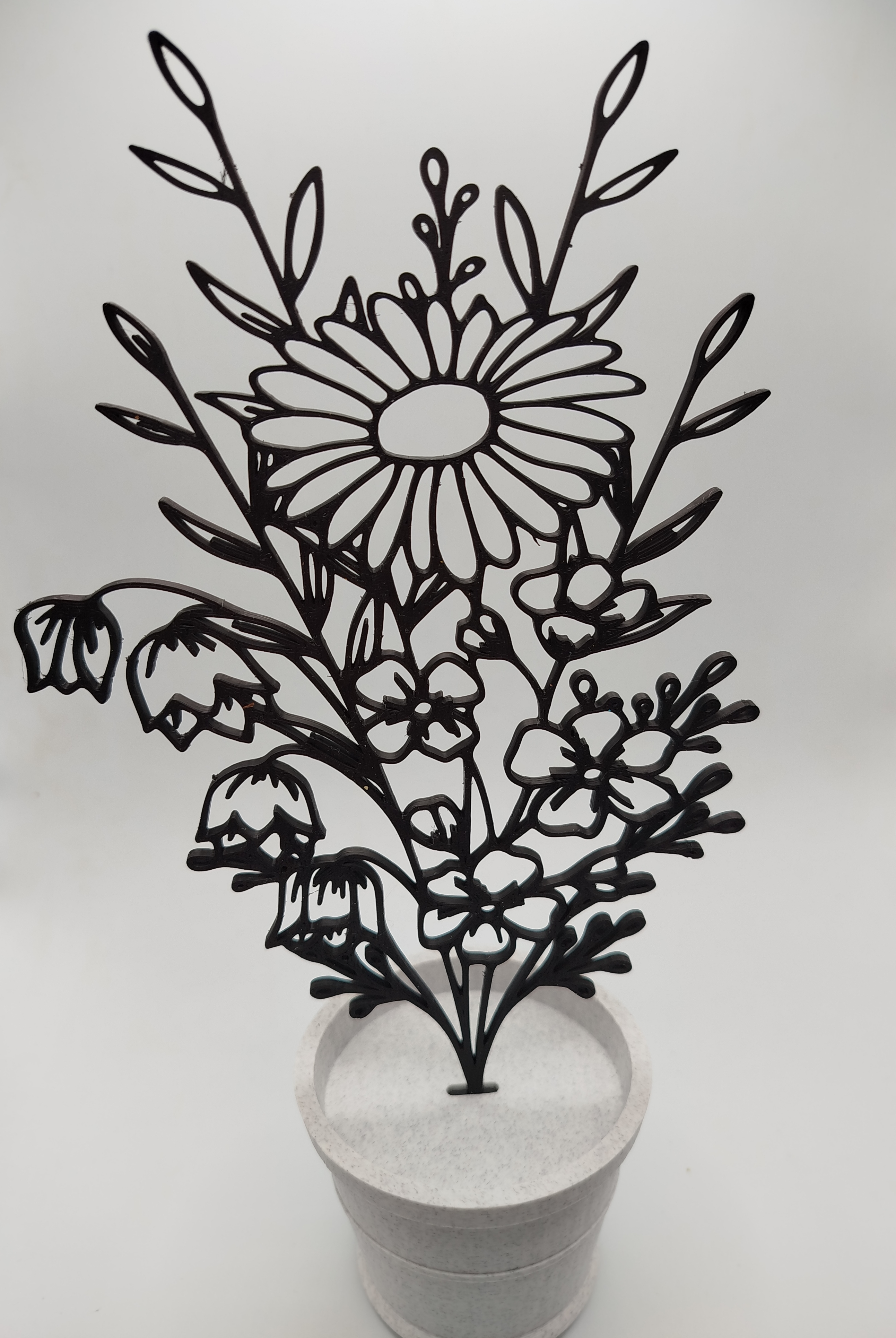 Miniatura 23 do modelo 3D Blumen im Topf 2.0