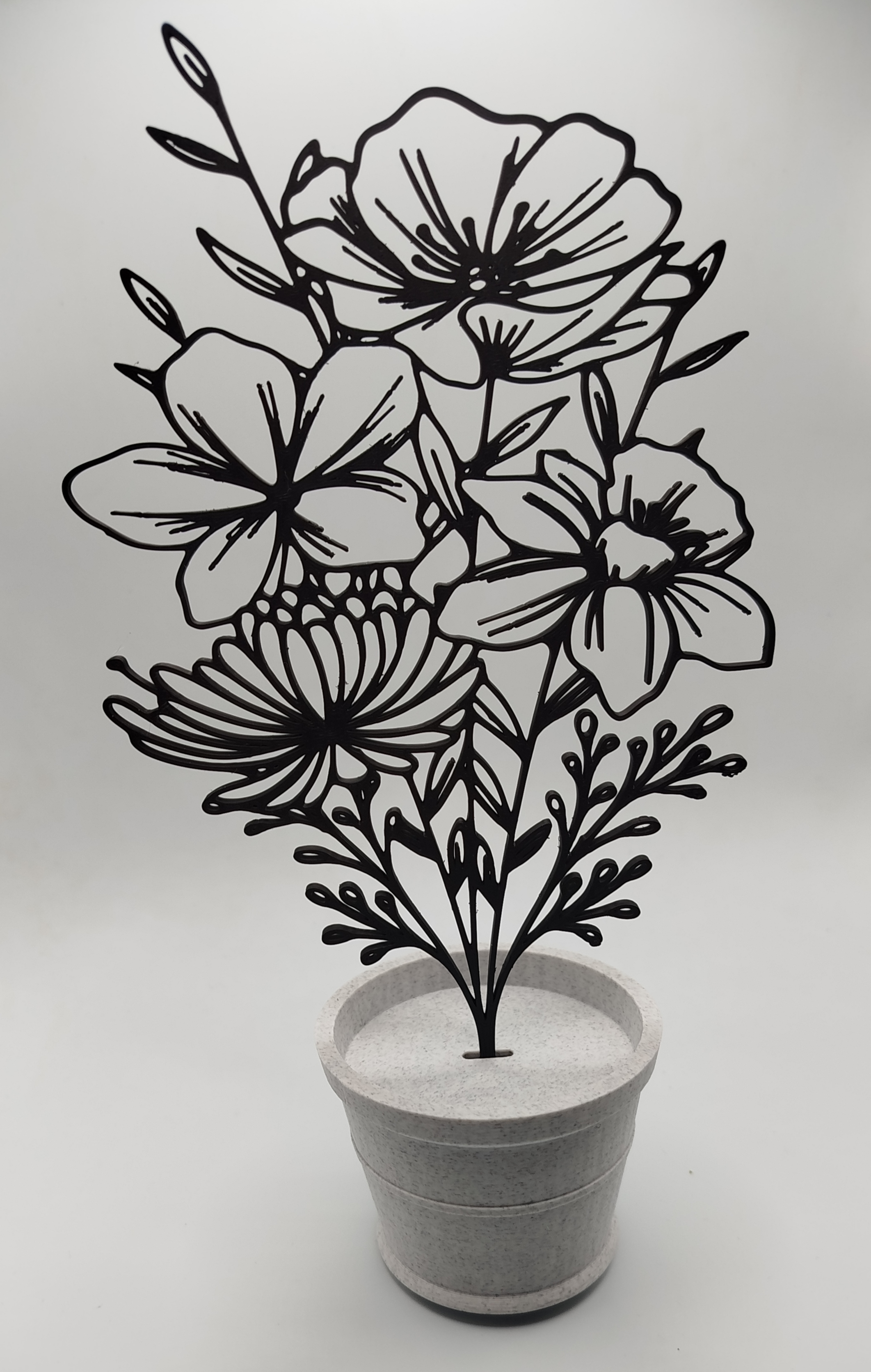 Miniatura 22 do modelo 3D Blumen im Topf 2.0