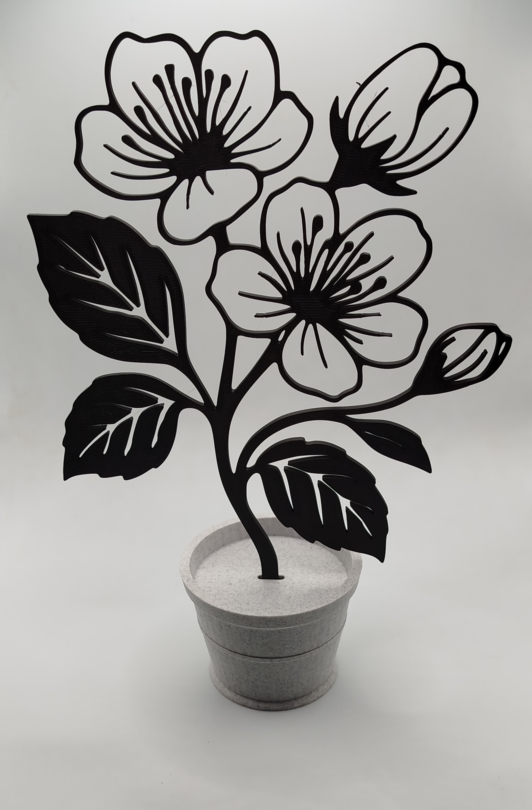 Miniatura 24 do modelo 3D Blumen im Topf 2.0