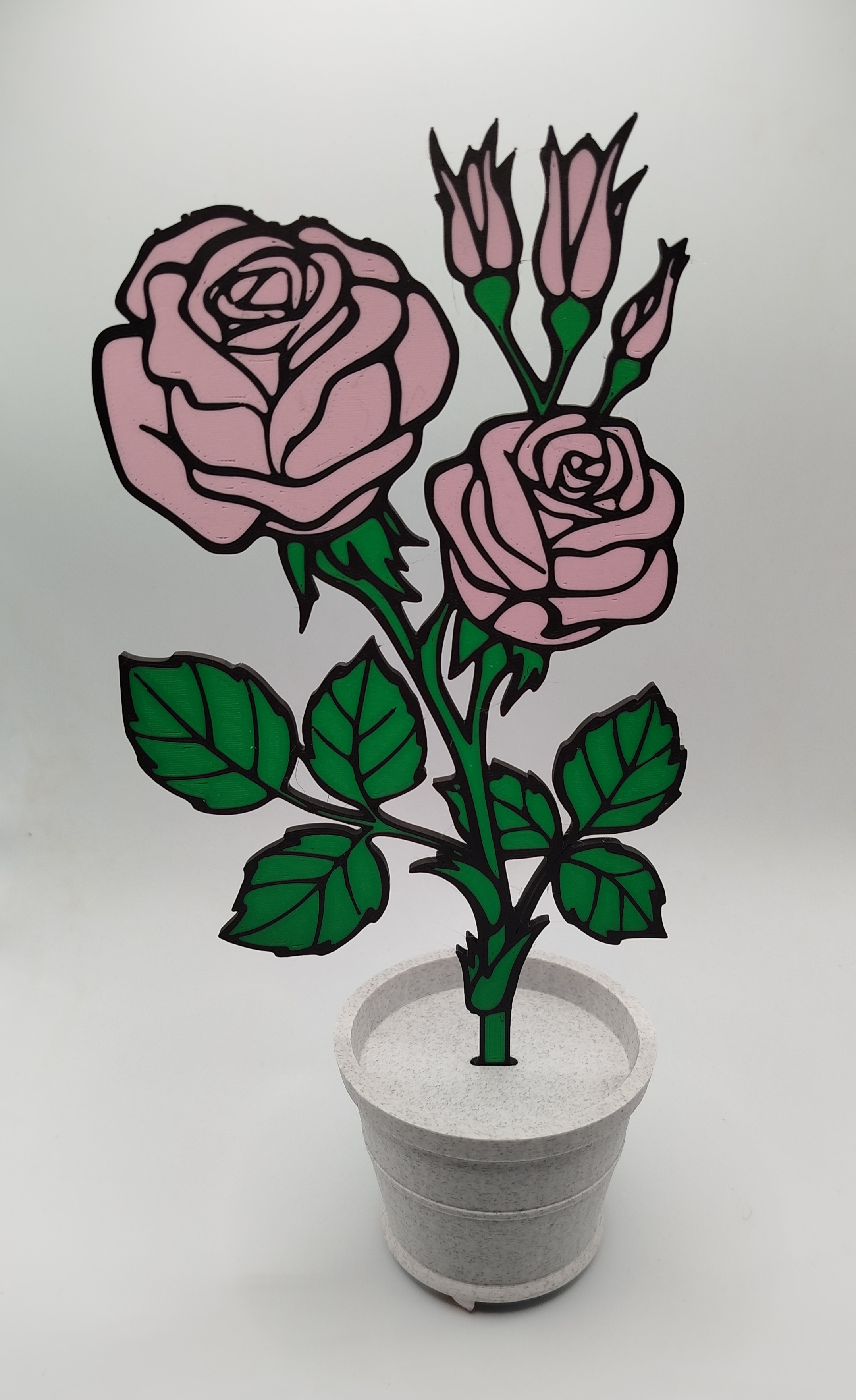 Miniatura 19 do modelo 3D Blumen im Topf 2.0