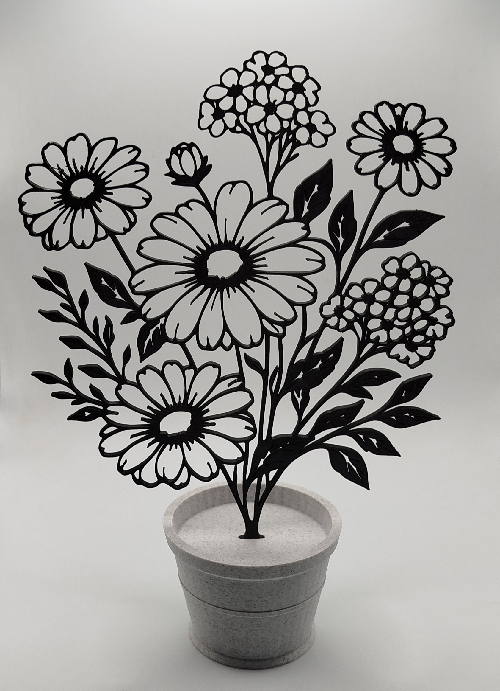 Miniatura 17 do modelo 3D Blumen im Topf 2.0