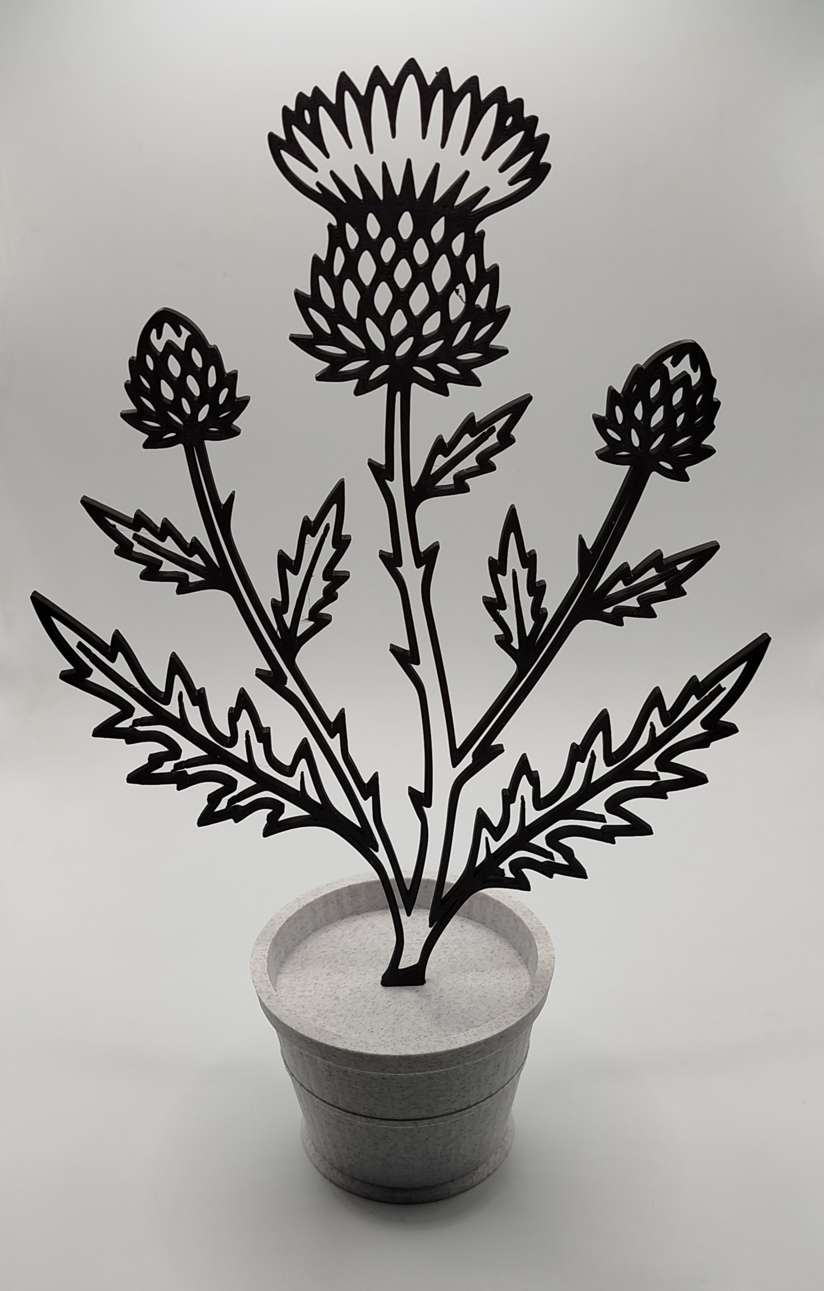 Miniatura 28 do modelo 3D Blumen im Topf 2.0