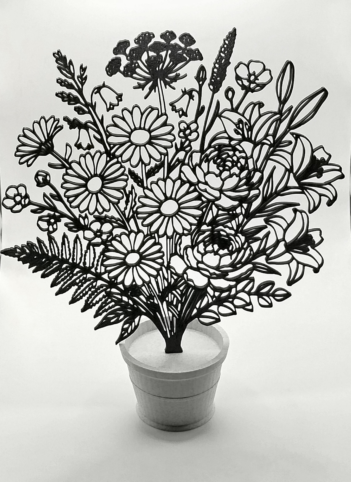 Miniatura 29 do modelo 3D Blumen im Topf 2.0