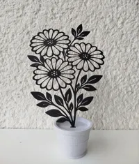 Blumen Nr. 29 - 0.2mm layer, 2 walls, 15% infill