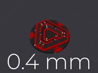 0.4mm nozzle, 0.12mm layer, 2 walls, 6% infill