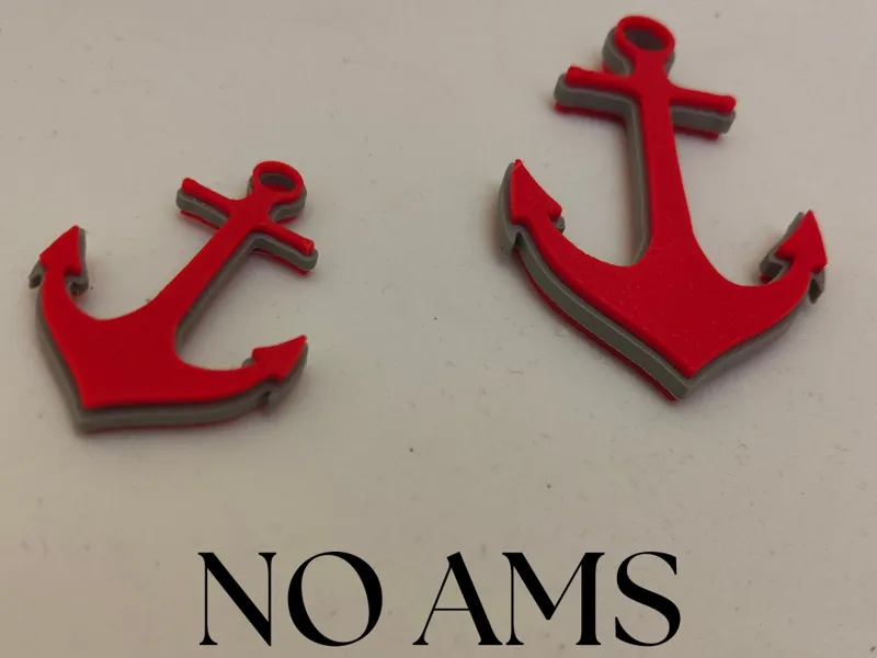 still key ring anchor keychain