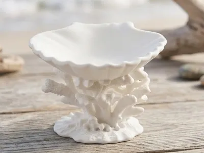 Shell bowl / Cat food bowl / Decorative bowl