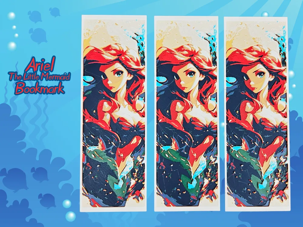 Ariel (The Little Mermaid) Bookmark