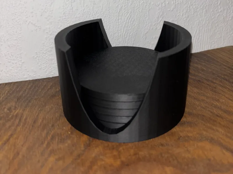 Schlichter Halter für Getränkeuntersetzer