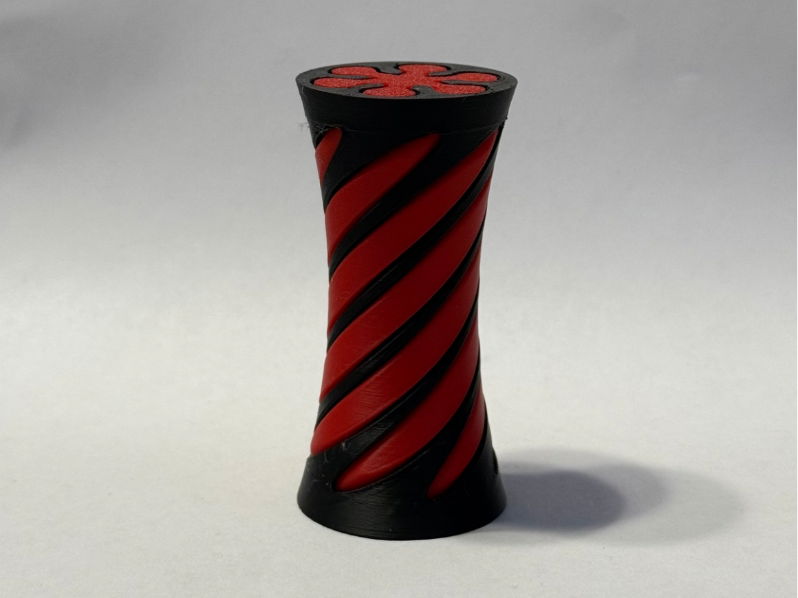 Spiral Hourglass Cyclone Fidget