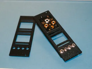 Eurorack 1U to 3U Adapter with passive Multiple