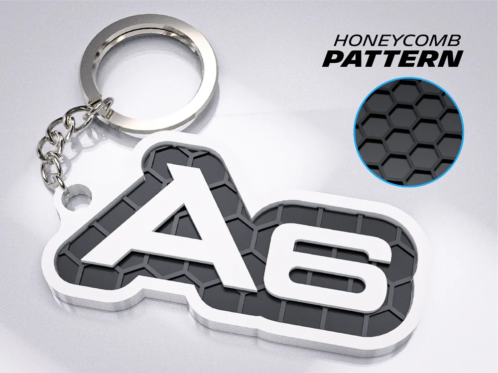 Audi A6 Keychain