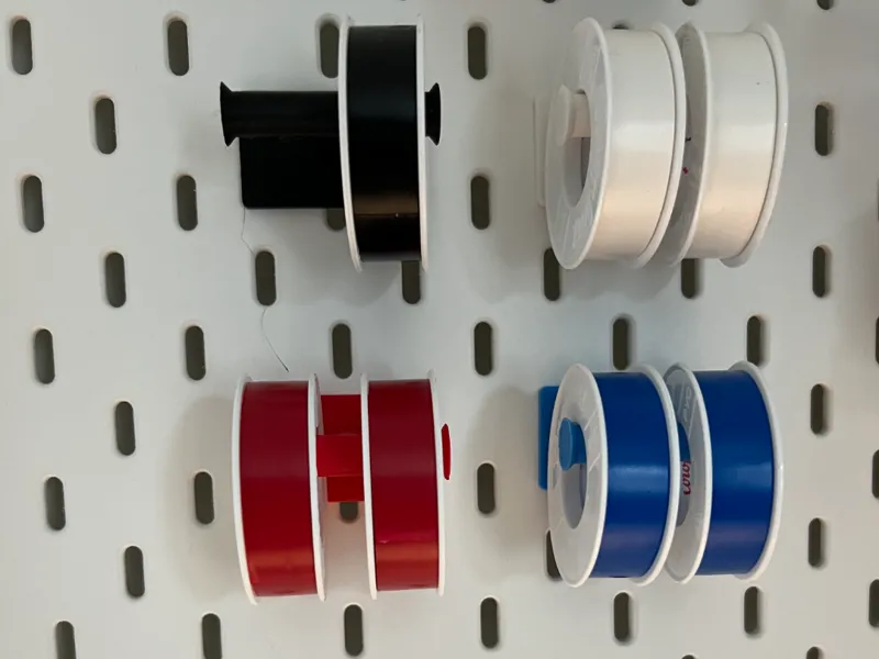 Skadis mount for electrical Tape