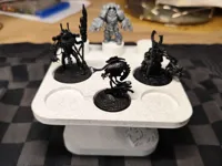 Plateau porte-figurines pour peinture à la bombe — photo 2