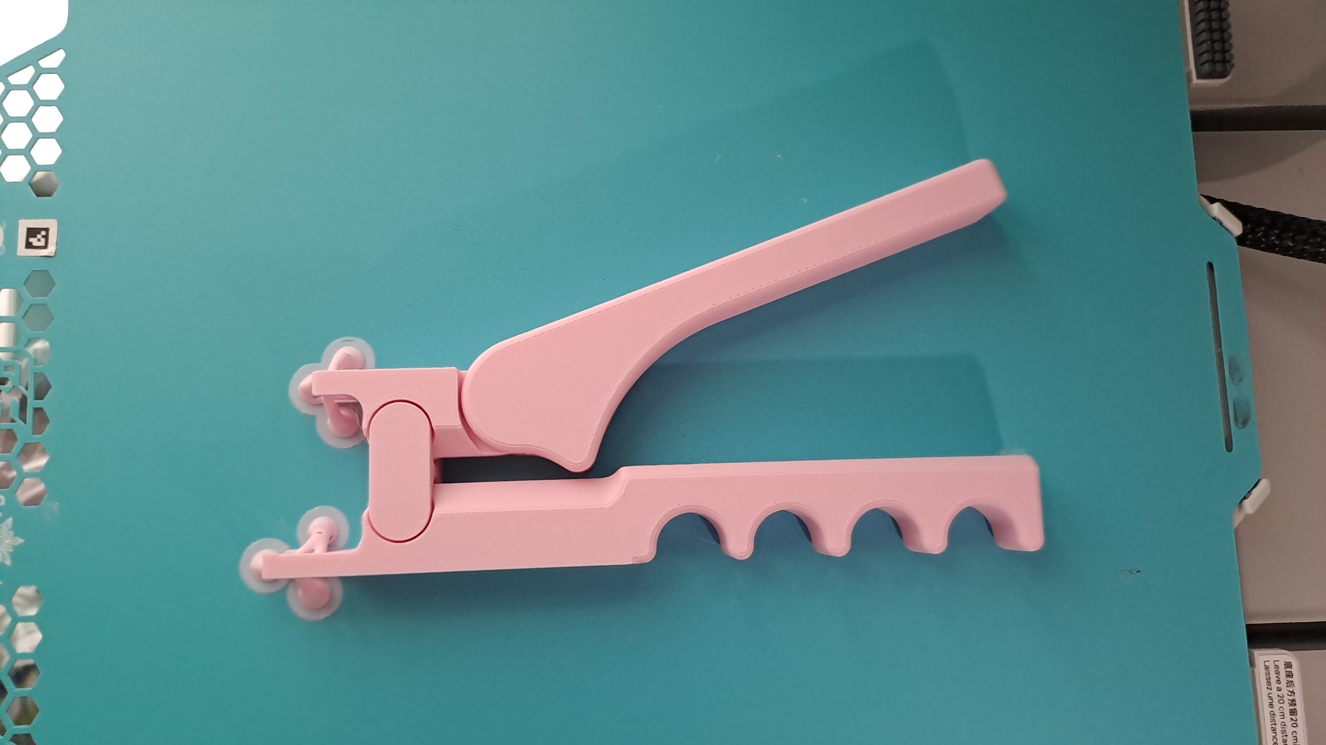 Miniatura 2 do modelo 3D 杠杆省力取管器 （一体打印，无需五金）