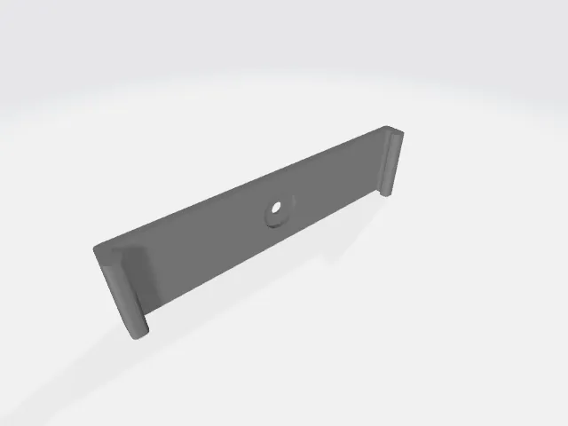 Car registration plate holder
