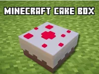 Standard Size Minecraft Cake Box 