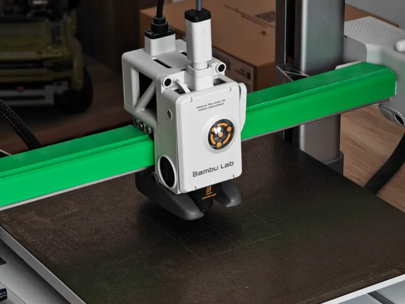Bambulab A1 dustcover X-Axis protection
