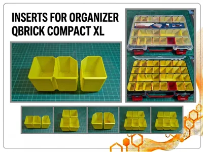 Inserts for Qbrick Compact XL Organizer