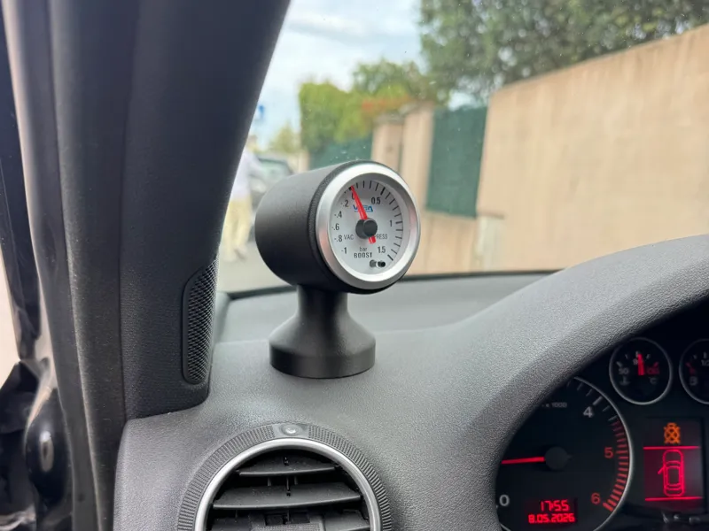 Support manomètre Audi A3 8P 52mm, gauge audi 52mm