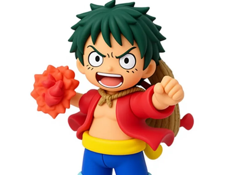 Chibi Action Figure One Piece Luffy