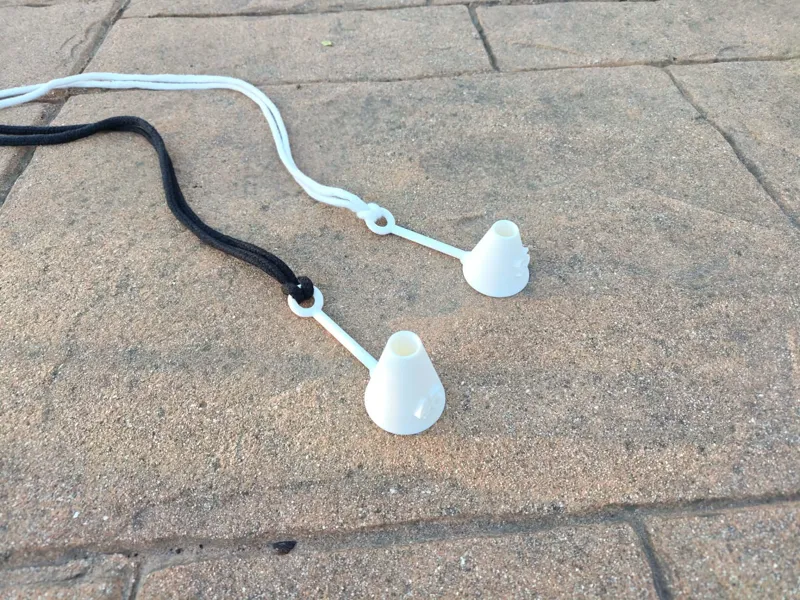 Hard ground golf tee set