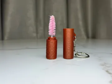 Llavero: Lash & Brow Brush Holder – Travel Case & Keychain — vista de referencia 4