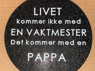livet kommer ikke med en vaktmester