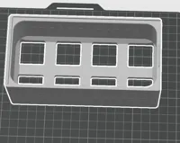 All Parts For Gridfinity 4x2 Snack Bag Size 70mm Tall