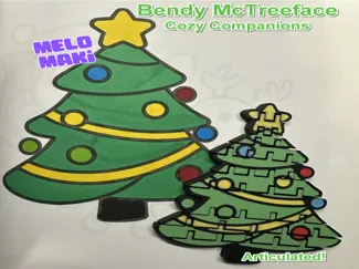 Melo Maki Cozy Christmas Bendy McTreeface Flexi