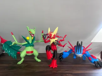 257-MEGA 火焰鸡-MEGA Blaziken-宝可梦-分件组装-无需AMS
