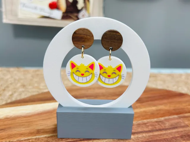 Happy Cat Earrings