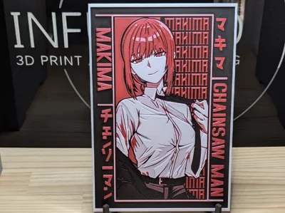 Makima - hueforge - Chainsaw Man