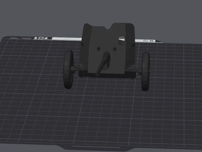 Folded Cannon - WW2